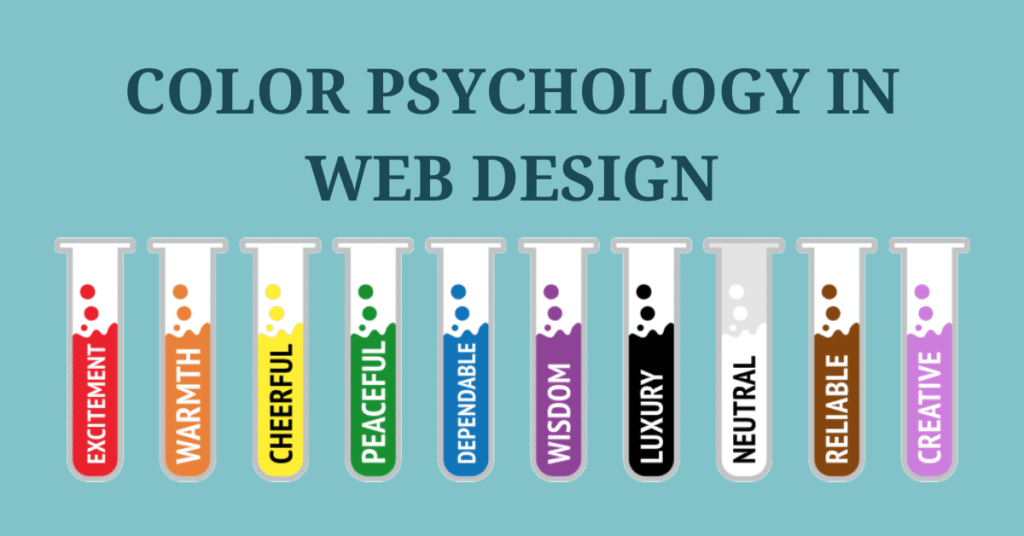 psychology of colors in web design
